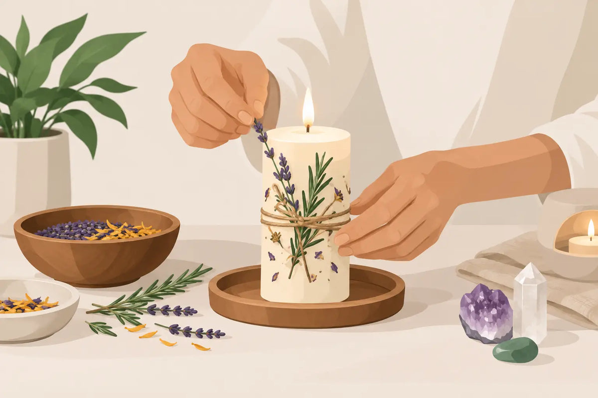 How to Dress a Candle for Your Intention