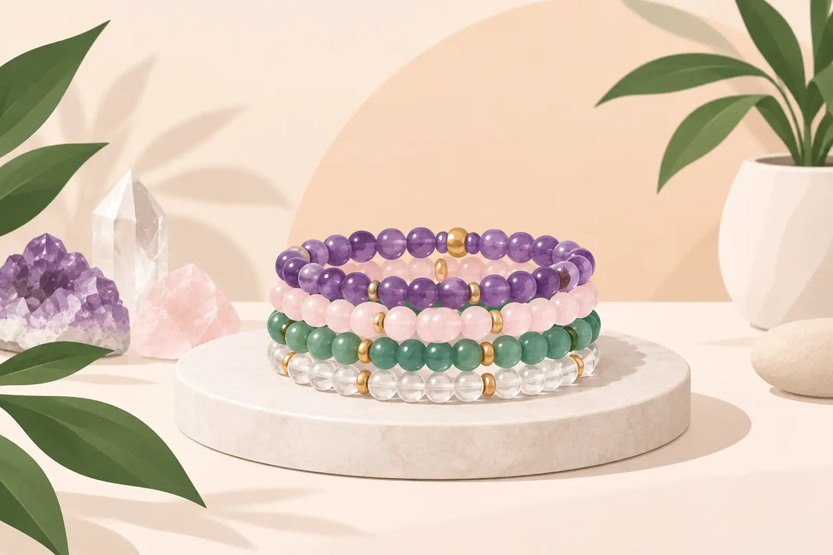 Crystal Bracelets for Everyday Intention