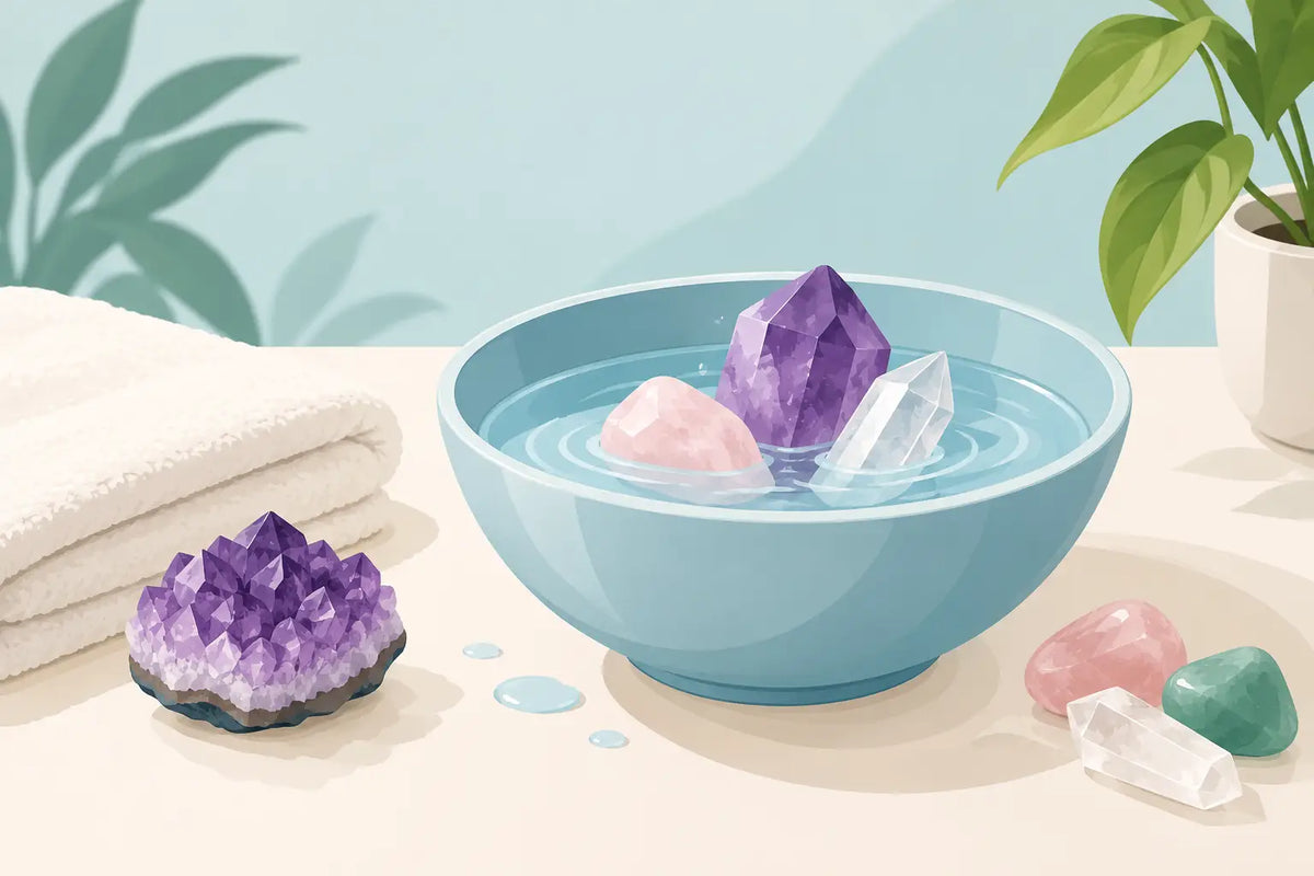 Can Crystals Get Wet? A Gentle Care Guide