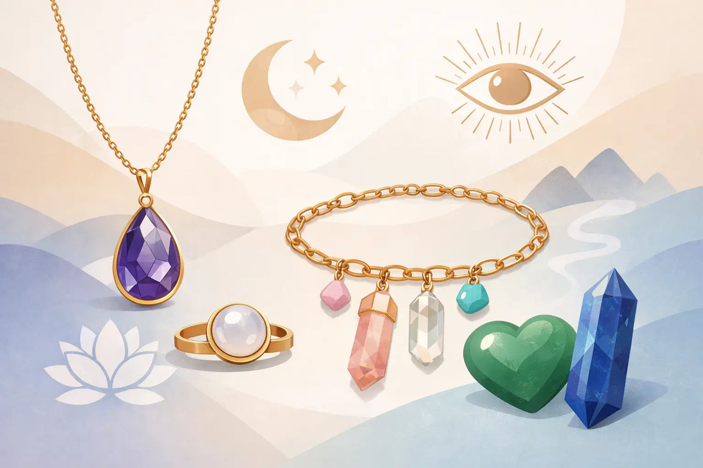 Crystal Jewelry Meanings: Wear Your Intention