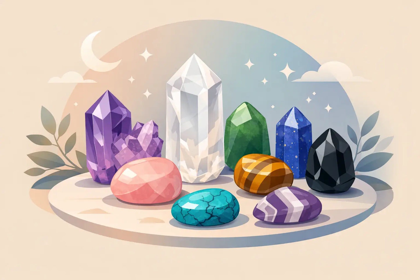 Crystal Meanings Beginner Guide for 8 Key Stones