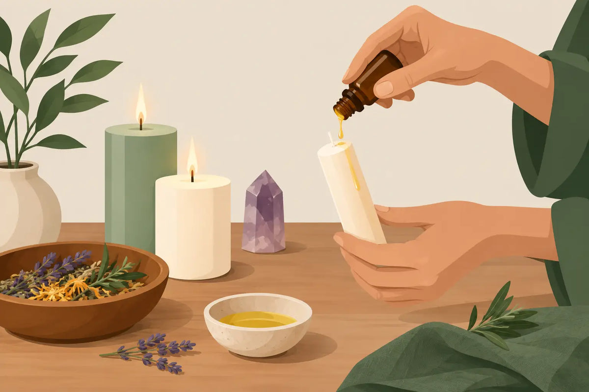 How to Anoint Ritual Candles With Intention