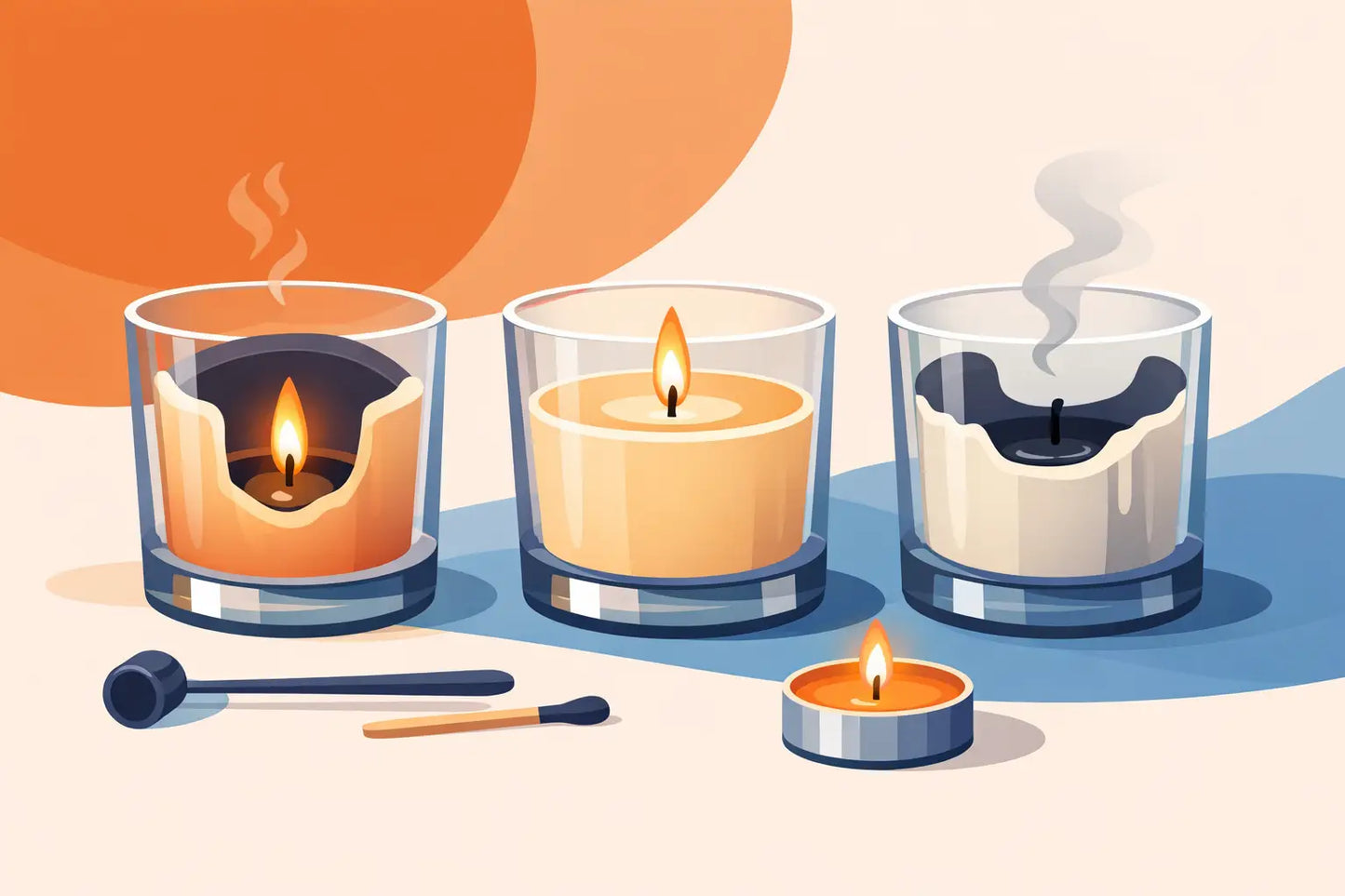 Why Candles Tunnel and How to Burn Them Evenly