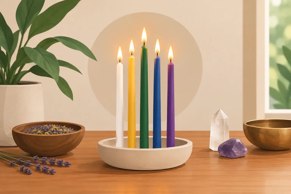 How to Use Chime Candles in Simple Rituals