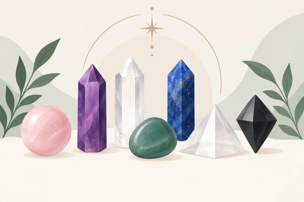 Crystal Shape Meanings for Your Ritual Practice