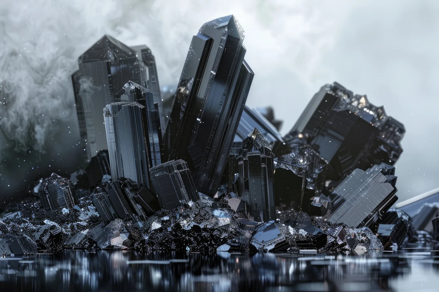 Black Tourmaline Raw Crystal