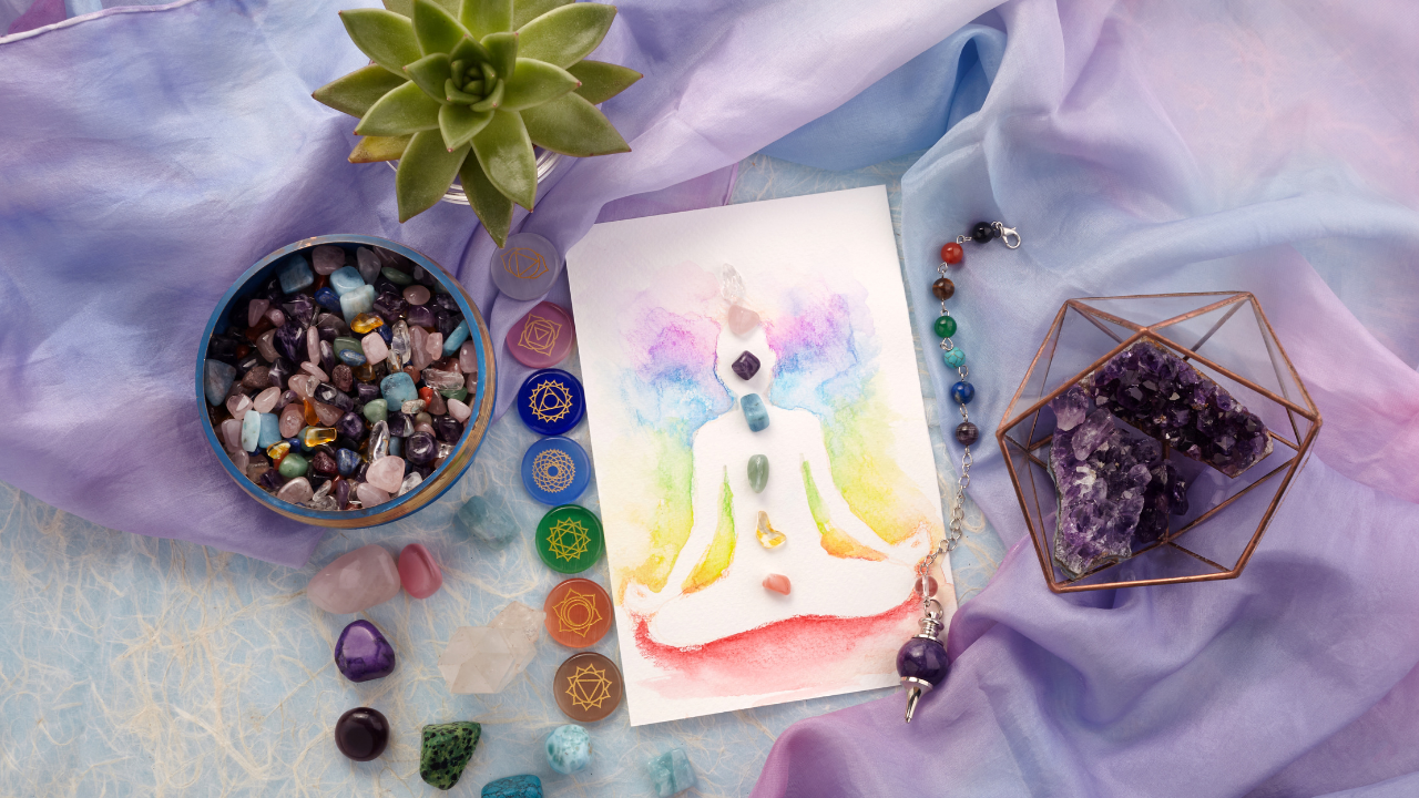 Crystal and Candle Chakra Healing