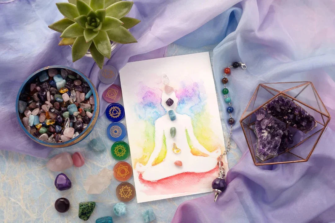 Crystal and Candle Chakra Healing