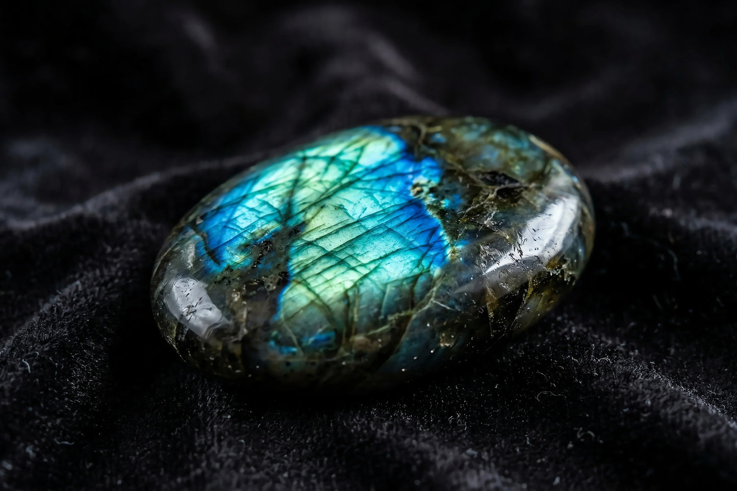 Labradorite Palm Stone