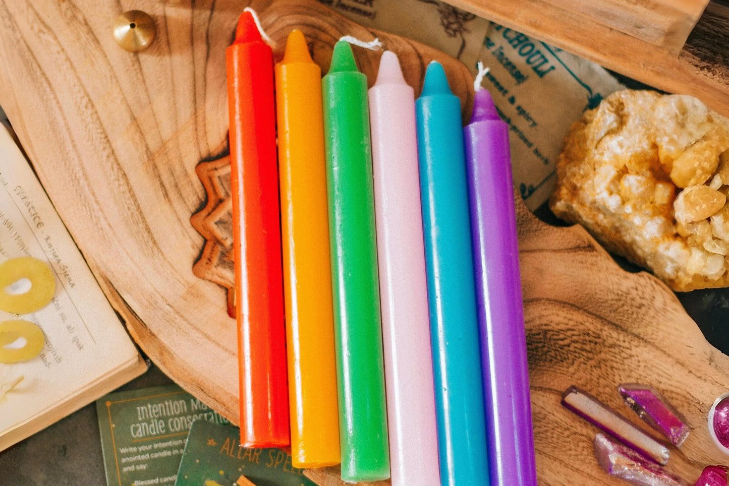 Spell Chime Candles: Illuminating Your Path to Manifestation and Healing ✨