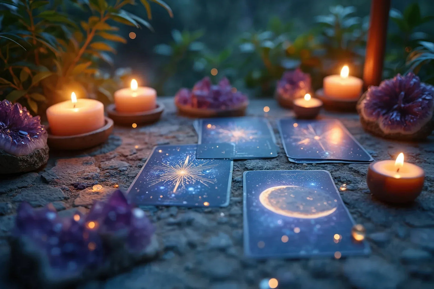 New Moon Tarot Spread (A Grounded Intention-Setting Ritual)